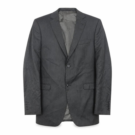 DKNY Men's Grey Long Blazer Jacket Size 42L