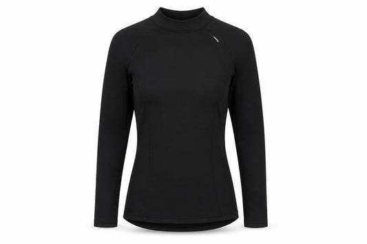 Decathlon Women's Slim Fit Black Long Sleeve Top XS