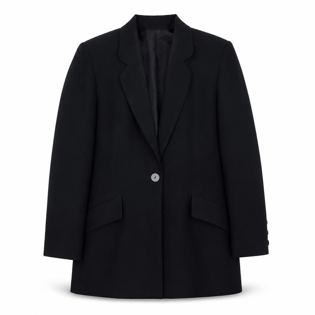 Principles Women's Black Blazer Size 10 Single-Breasted