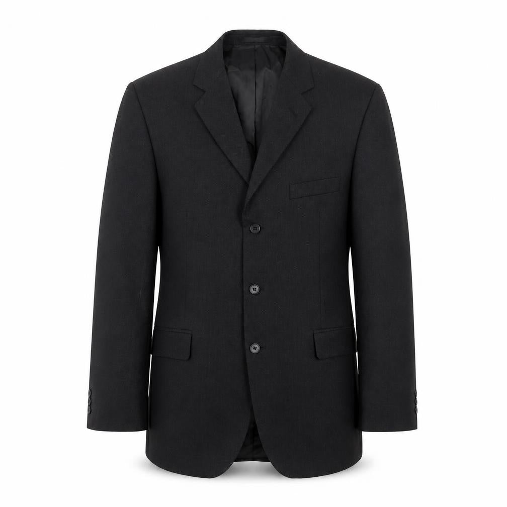 Burton Men's Black Blazer 44 Regular Fit