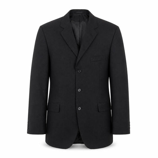 Burton Men's Black Blazer 44 Regular Fit