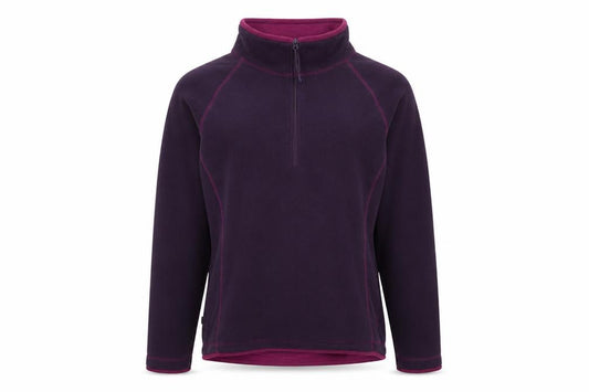 Mountain Life Women’s Purple Fleece Pullover Sweatshirt Size 12