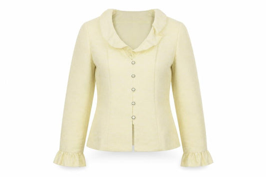Vera Mont Women’s Yellow Suit Jacket Size 10