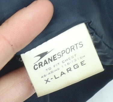 Crane Sports Men's Blue XL Basic Jacket