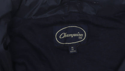 Champion Men's Blue Rain Coat Jacket Size M