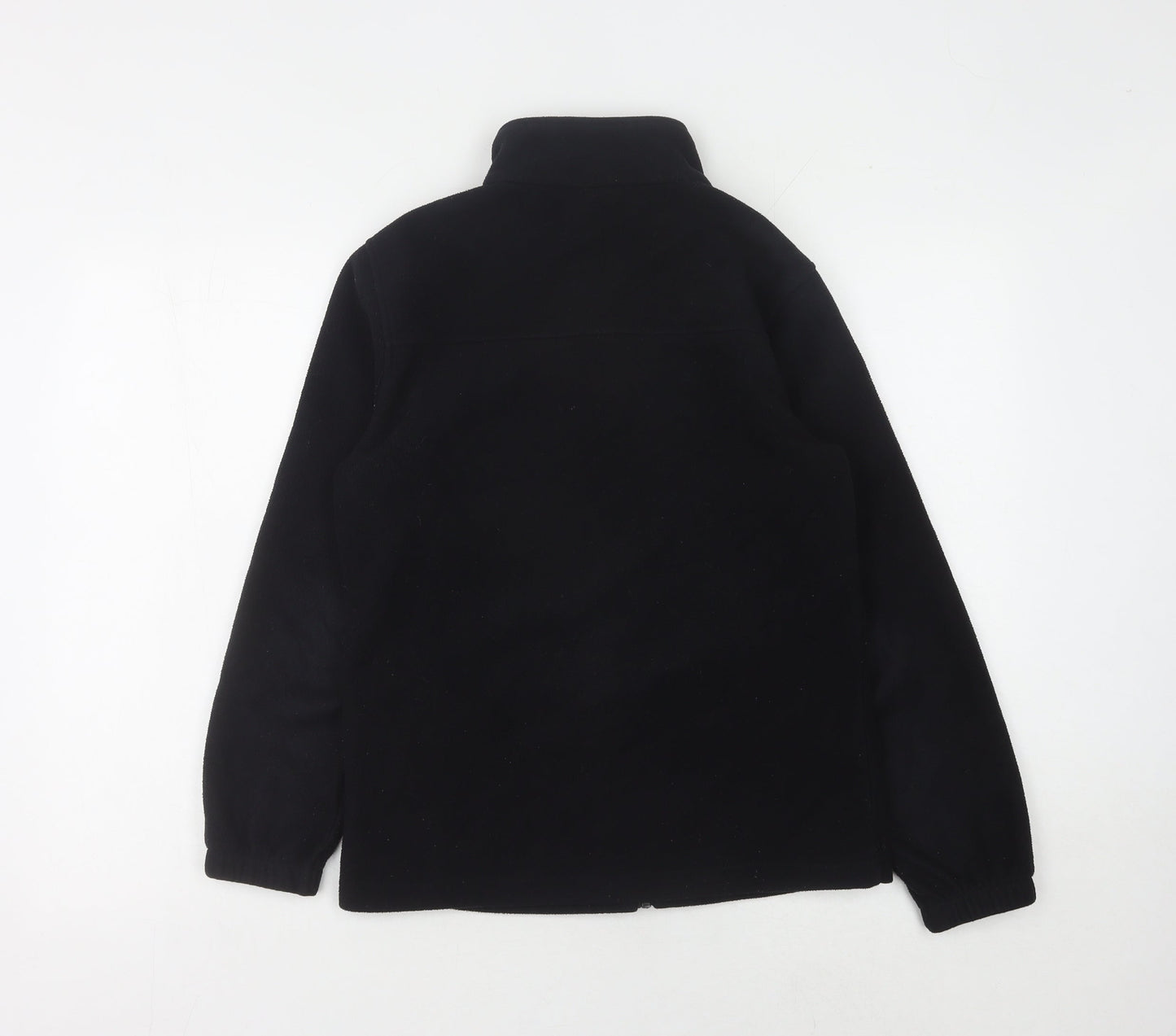 NanjiREN Men's Black Fleece Jacket M, Autumn Casual