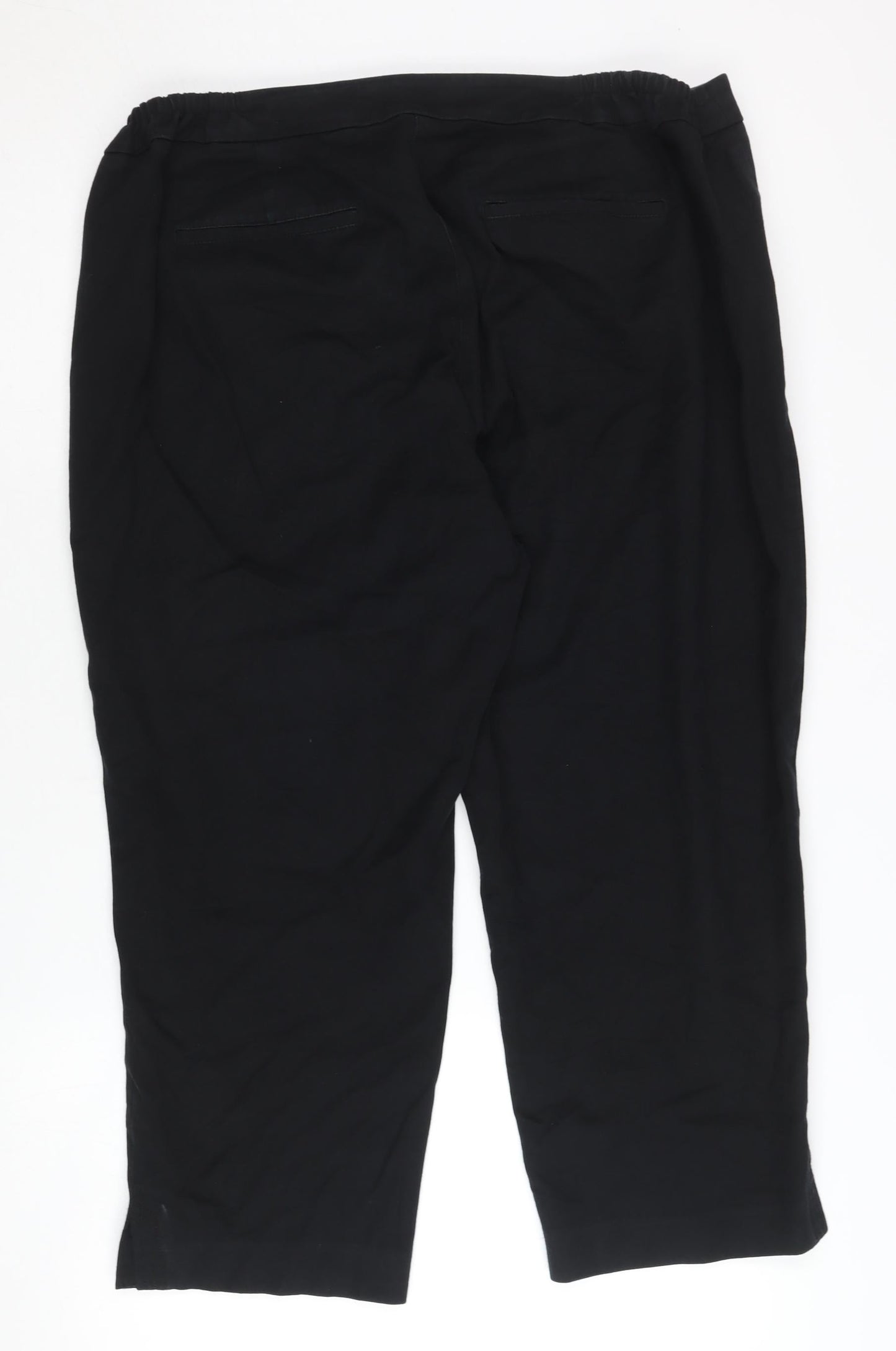Talbots Women's Black Plus Size Trousers 16W