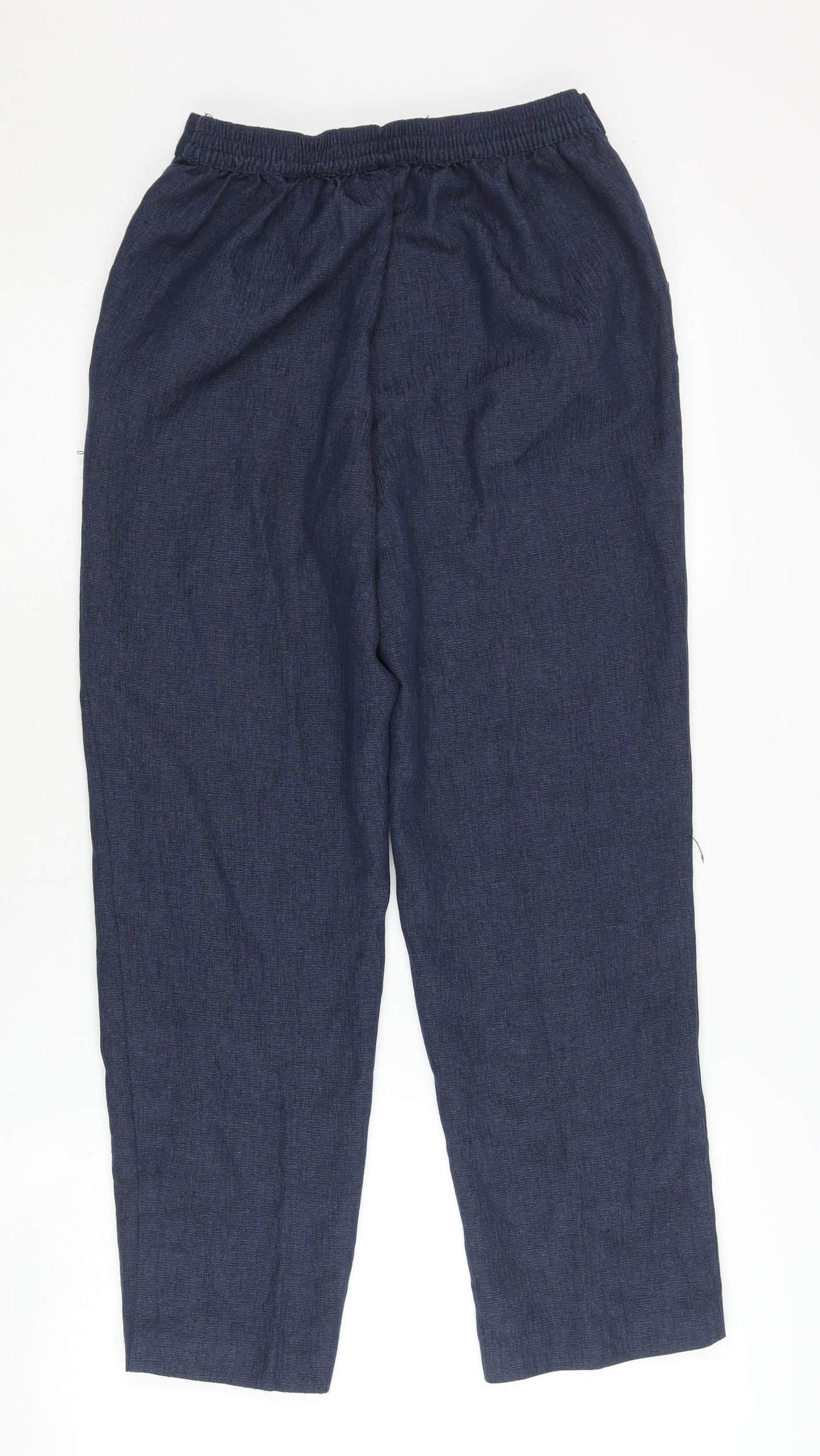 Honor Millburn Women's Blue Straight Trousers Size 10