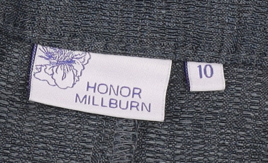 Honor Millburn Women's Blue Straight Trousers Size 10
