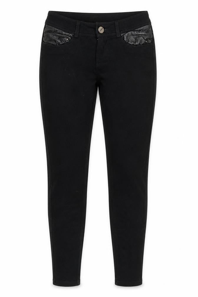 TOXIc3 Women's Black Jegging, S, Stretch Skinny Fit