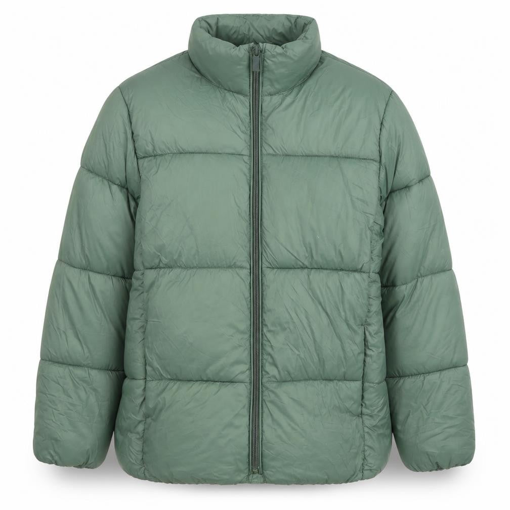 Zara Boys Green Puffer Jacket, Size 10, Winter Essential
