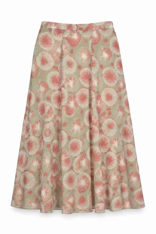 Chesca Women's Multicoloured A-Line Midi Skirt