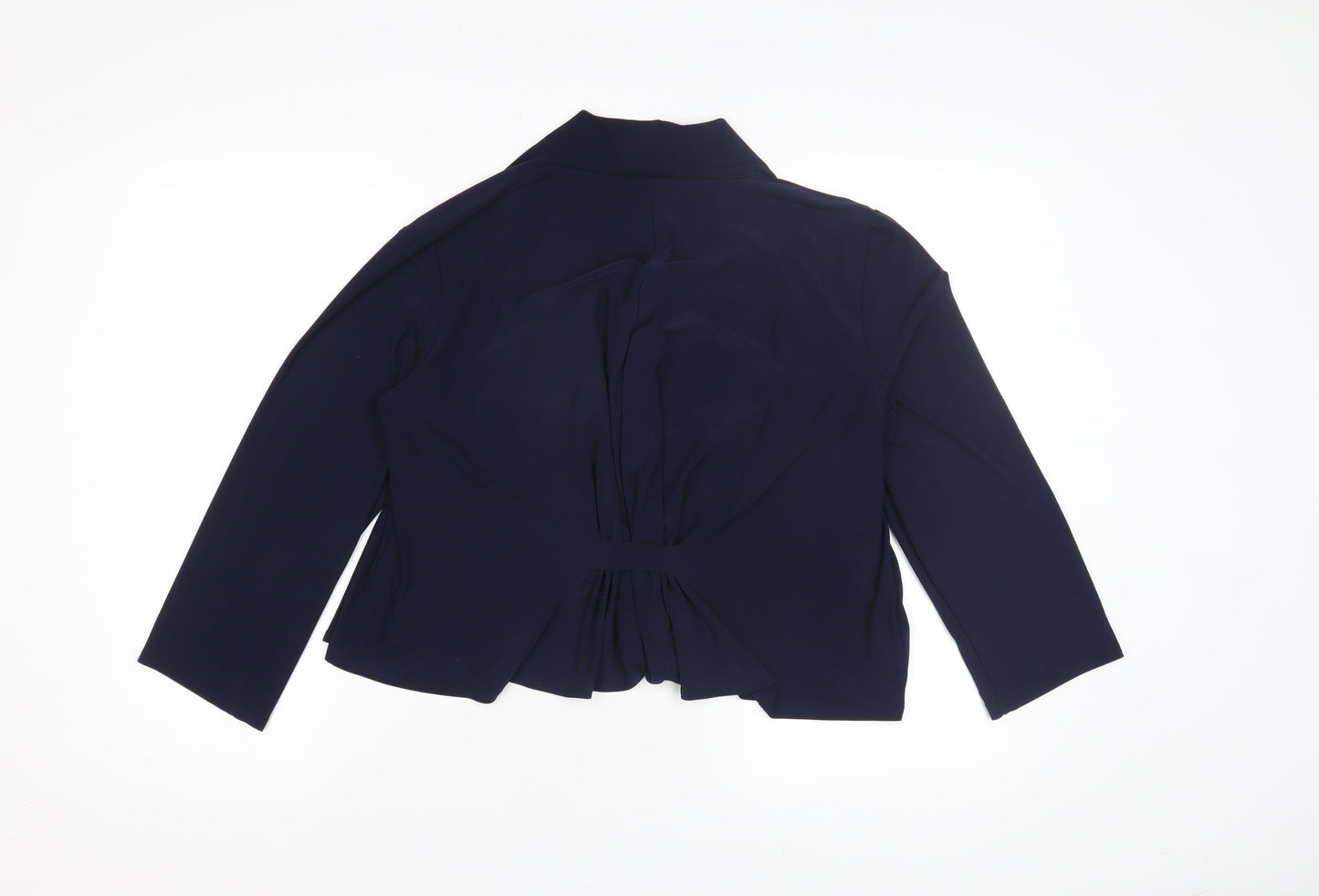 Nina Leonard Women's Blue Casual Jacket, Size L