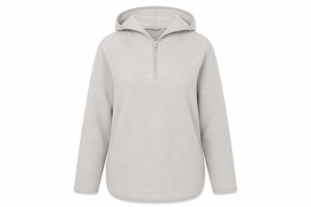 H&M Grey Unisex Pullover Hoodie, Size 42, Regular Fit