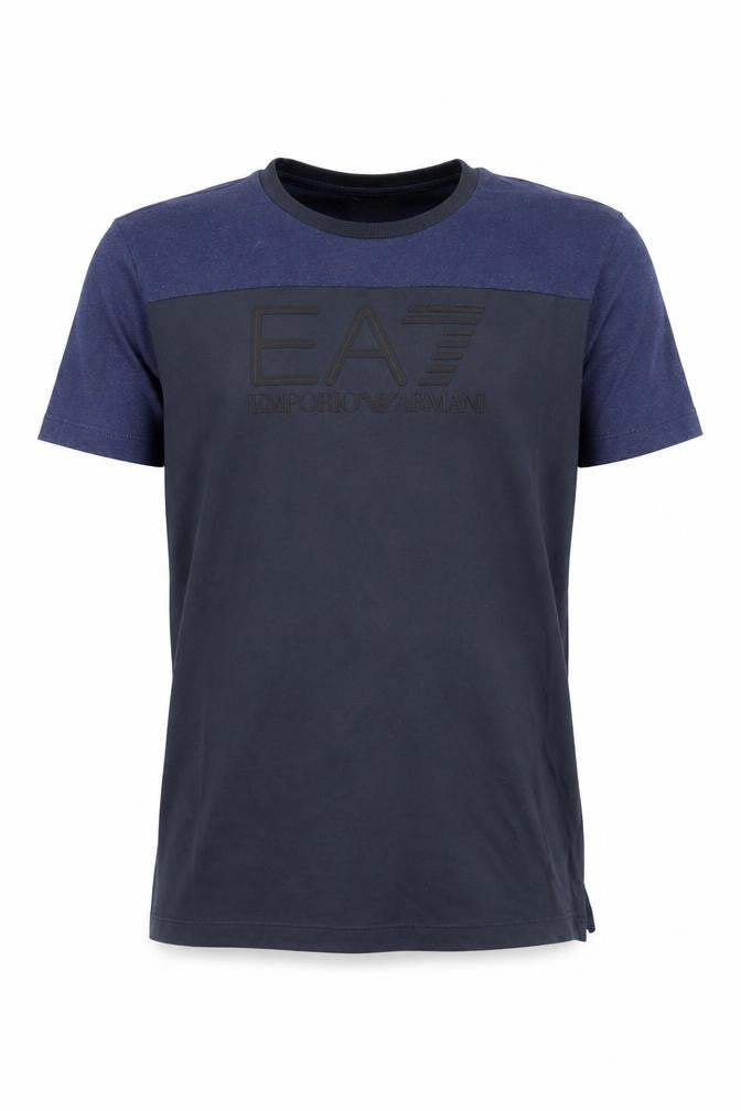Emporio Armani Boys Blue Logo T-Shirt 14 Years