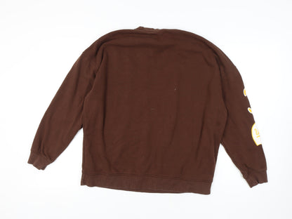 H&M Womens Brown UCLA Sweatshirt - Medium