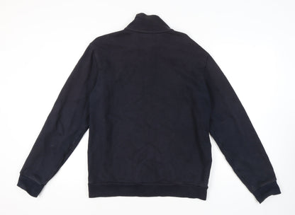 Gap Men's Black Full Zip Sweatshirt L