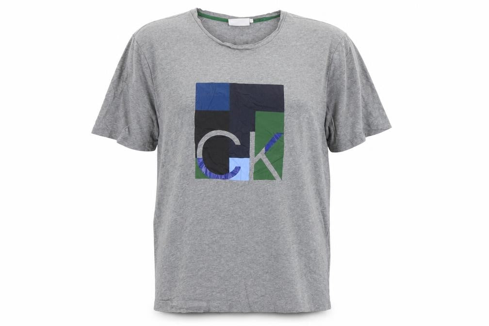Calvin Klein Men's Grey XL Graphic T-Shirt