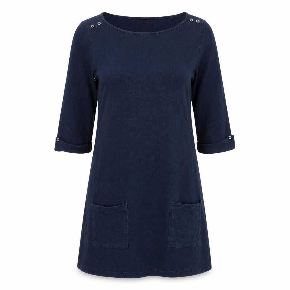 Marks & Spencer Women's Blue Shift Dress, Size 14