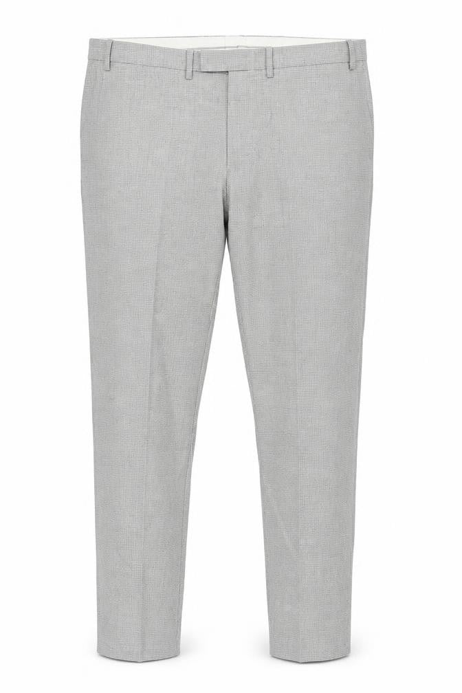 Marks & Spencer Men's Grey Wool Formal Trousers