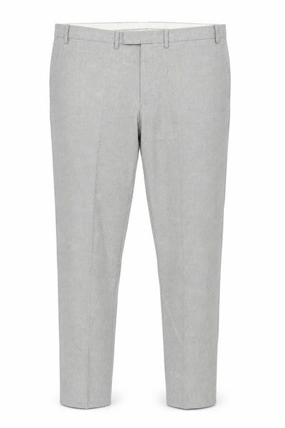 Marks & Spencer Men's Grey Wool Formal Trousers
