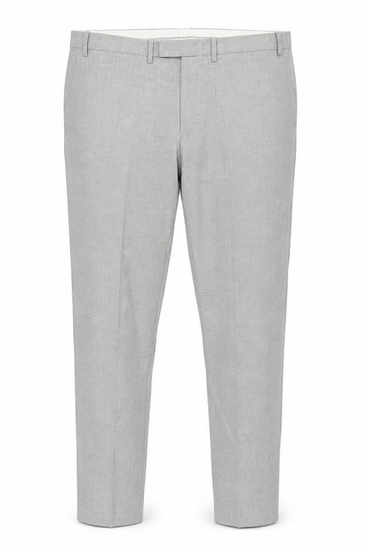 Marks & Spencer Men's Grey Wool Formal Trousers