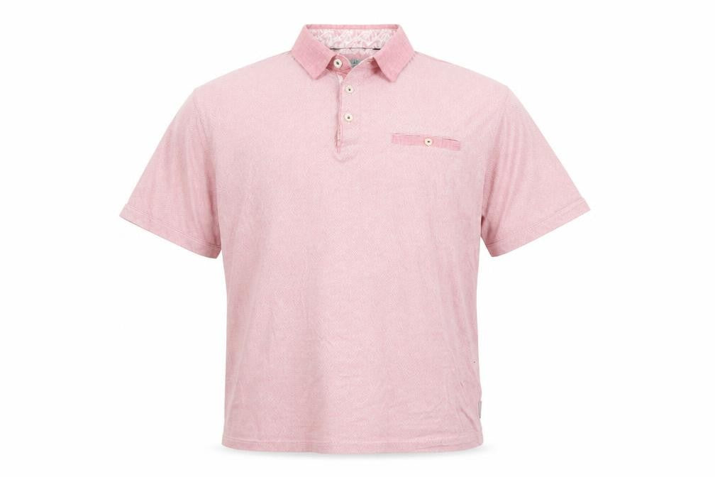 Ted Baker Men's Pink XL Short Sleeve Button-Up Shirt