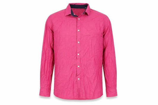 Ted Baker Pink Men's Long Sleeve Button-Up Shirt