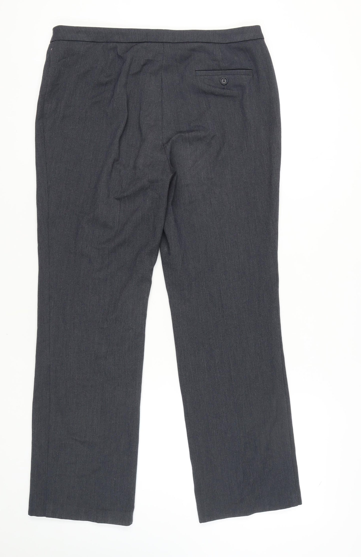 Marks and Spencer Women's Blue Dress Pants - Size 14