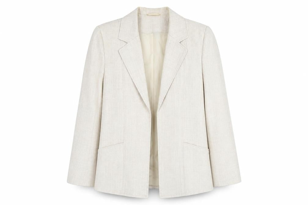 EWM Pure Classics Women's Ivory Blazer Size 18
