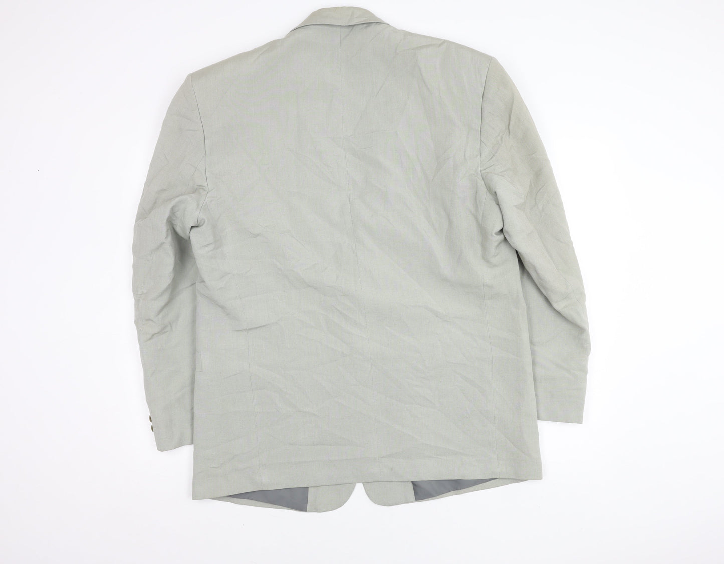 Willson Men's Grey Blazer Size 44 Two-Button Jacket