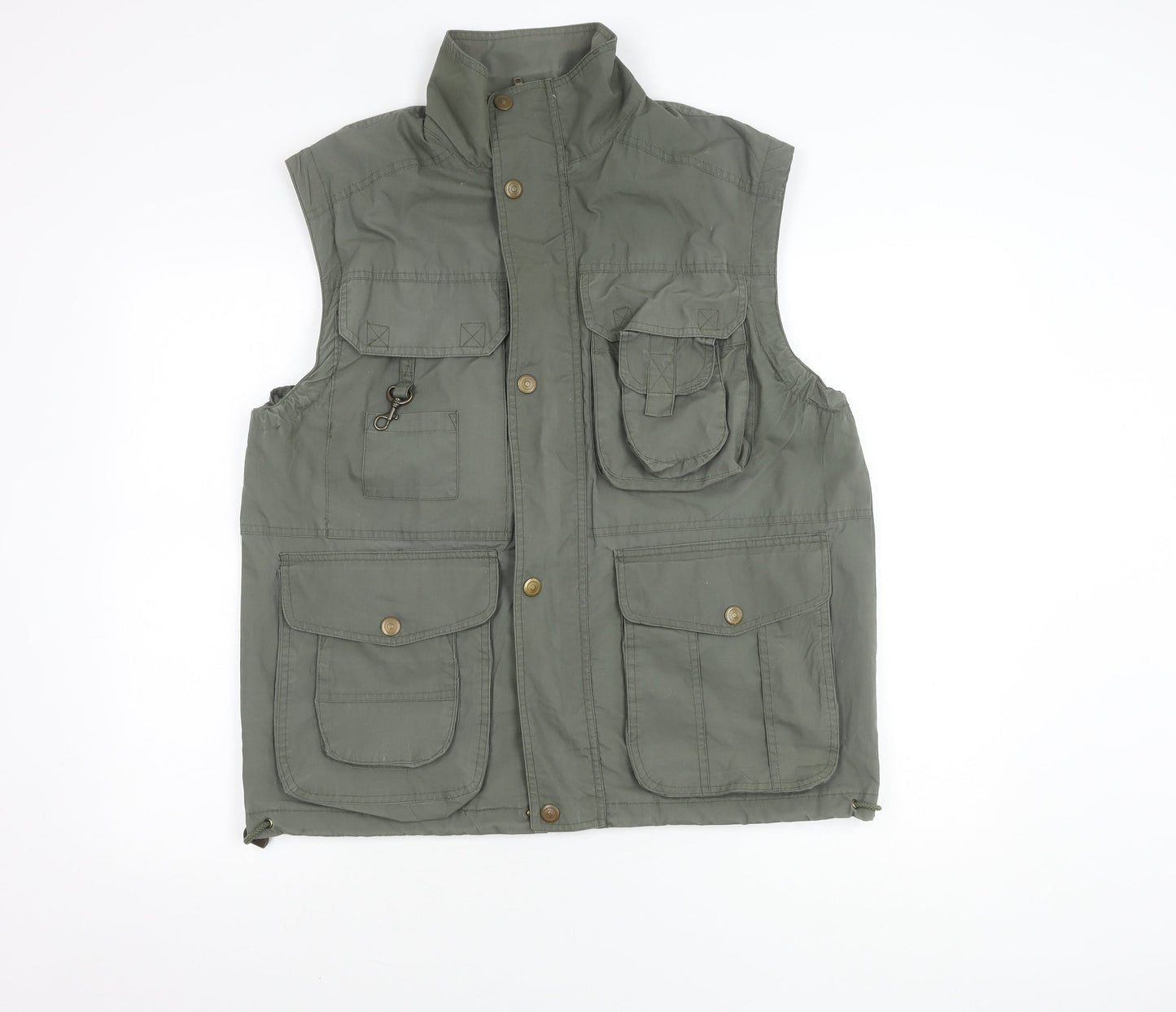Highpoint Men's Green Utility Vest Medium