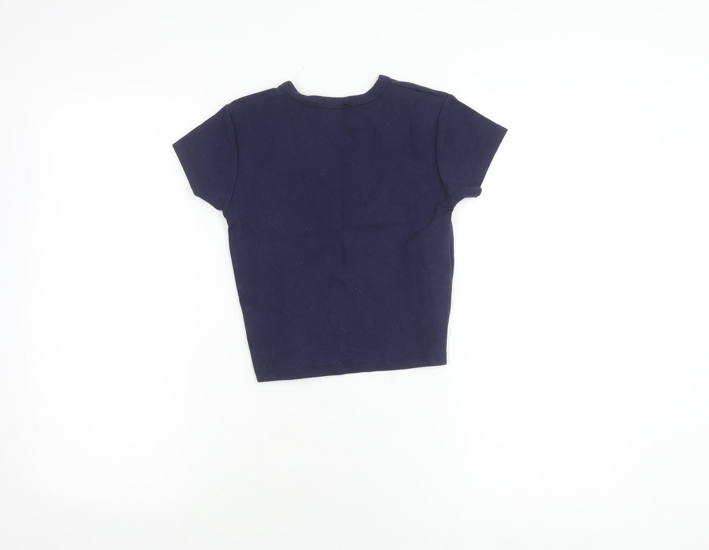 Pacific Republic Teens Blue Cotton T-Shirt, Size 10, Casual