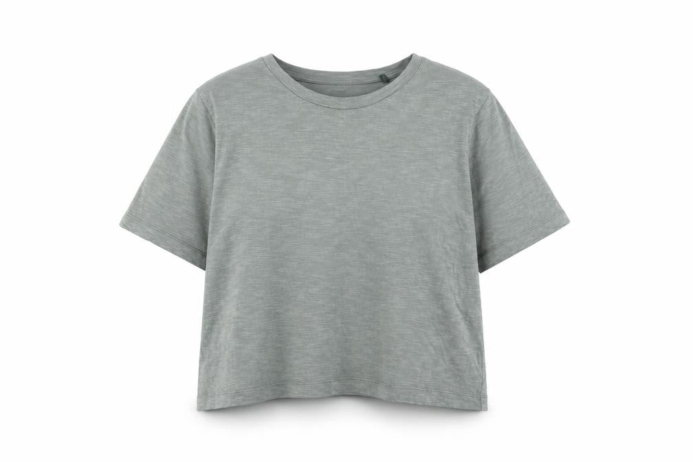Asquith Womens Grey Relaxed Fit T-Shirt Size S