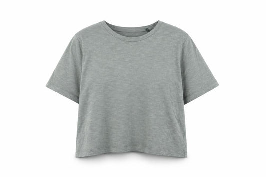 Asquith Womens Grey Relaxed Fit T-Shirt Size S