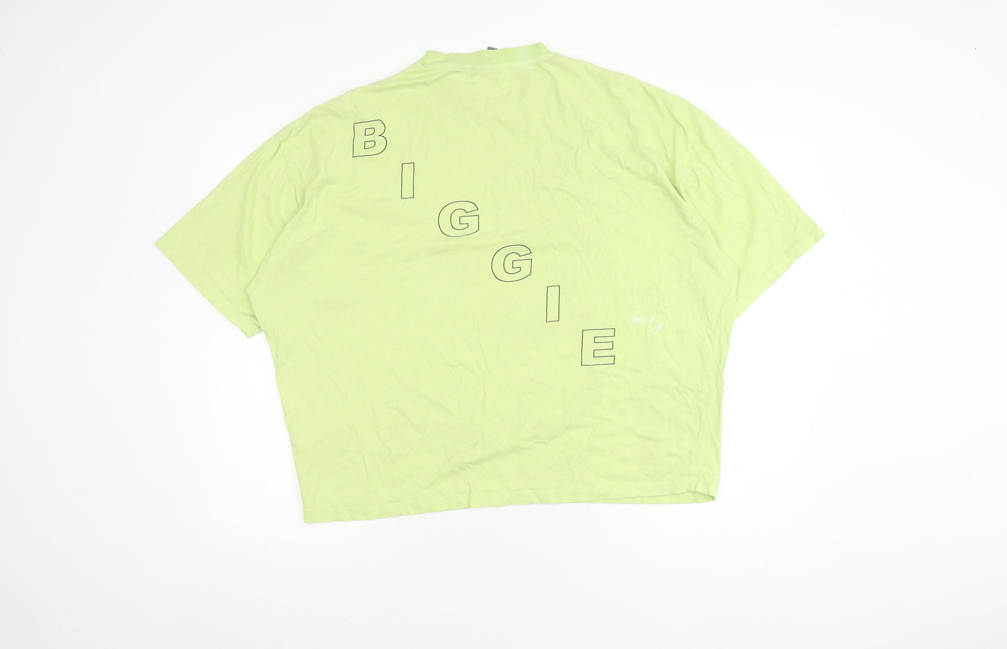 ASOS Men's Green Graphic Print T-Shirt Medium
