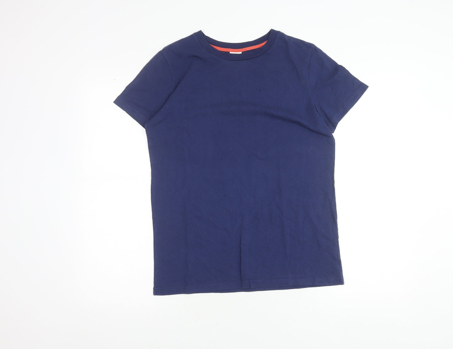 Boden Girls Blue T-Shirt, Crew Neck, Size 13-14 Years