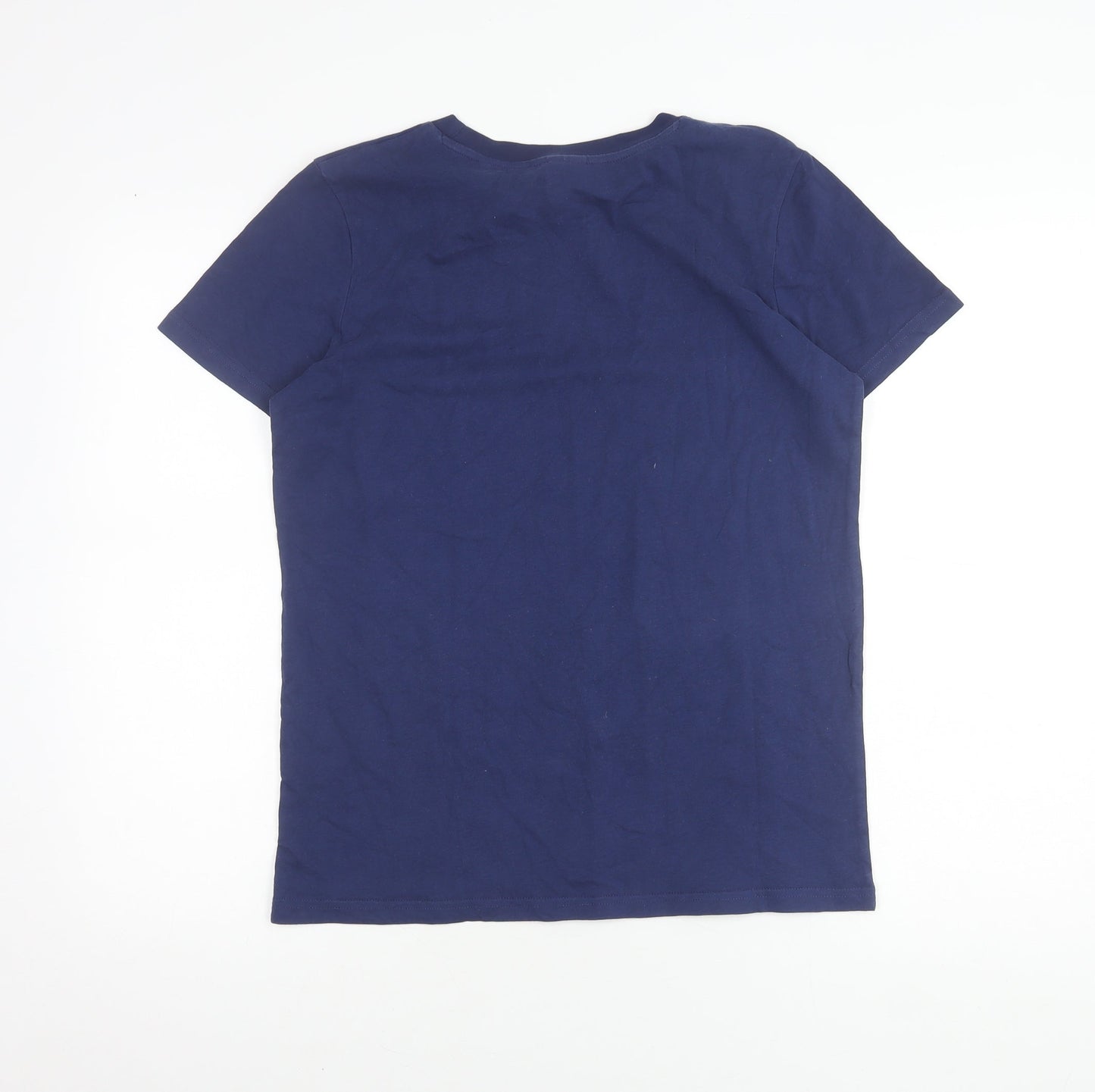 Boden Girls Blue T-Shirt, Crew Neck, Size 13-14 Years