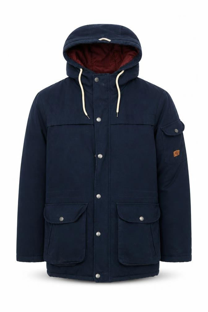 Jack & Jones Men's Blue Parka Jacket S