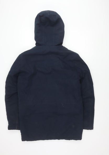 Jack & Jones Men's Blue Parka Jacket S