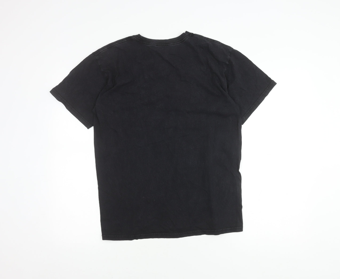HUF Men's Black Logo T-Shirt M