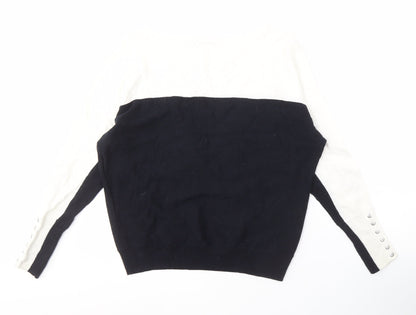 Mint Velvet Women's Black XS Pullover Jumper