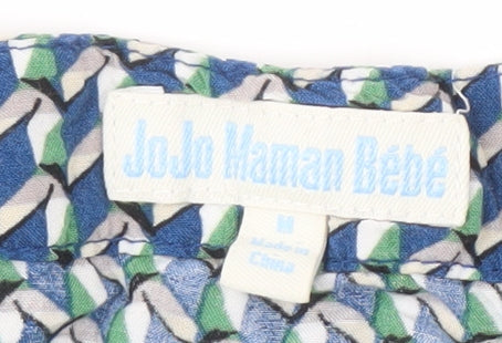 JoJo Maman Bébé Blue Wrap Blouse, Women’s M