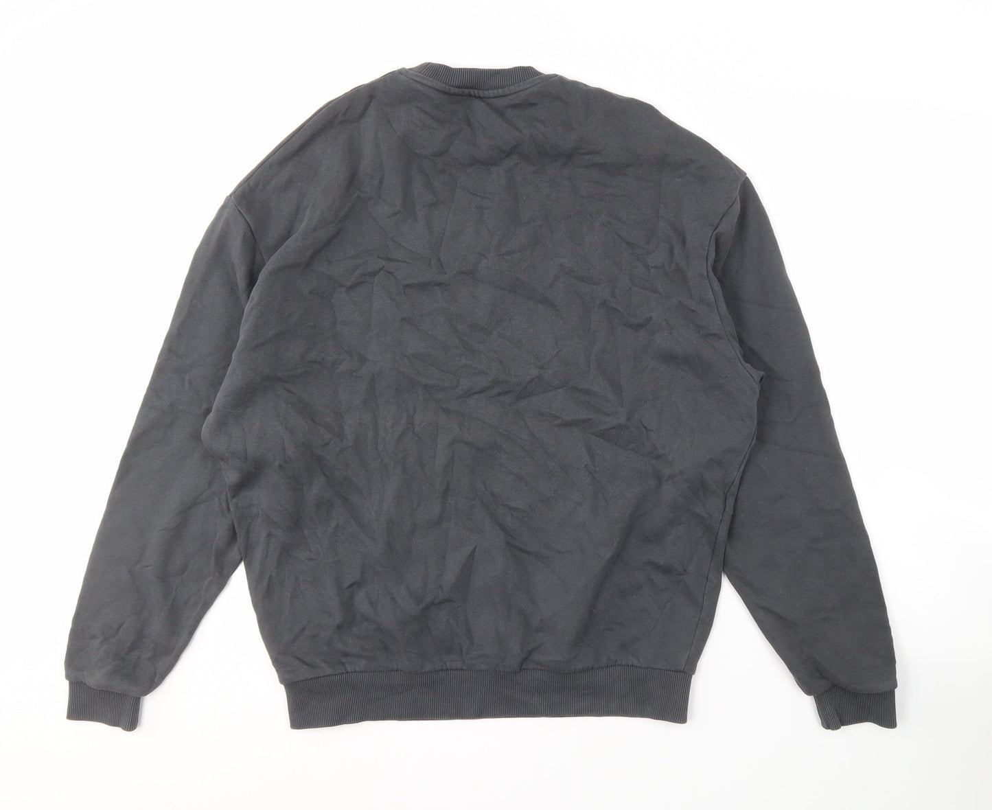 ASOS DESIGN Black Men's Sweatshirt S Pullover