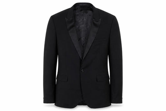 The White Company Men's Black Formal Blazer 42 Regular