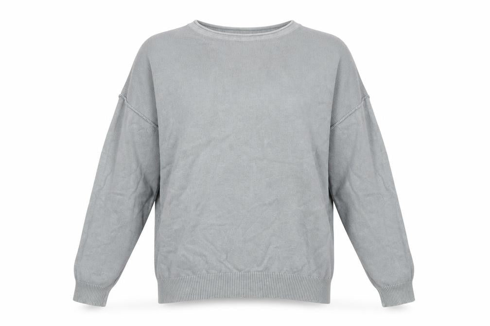 Another Influence Unisex Grey Cotton Pullover Jumper M