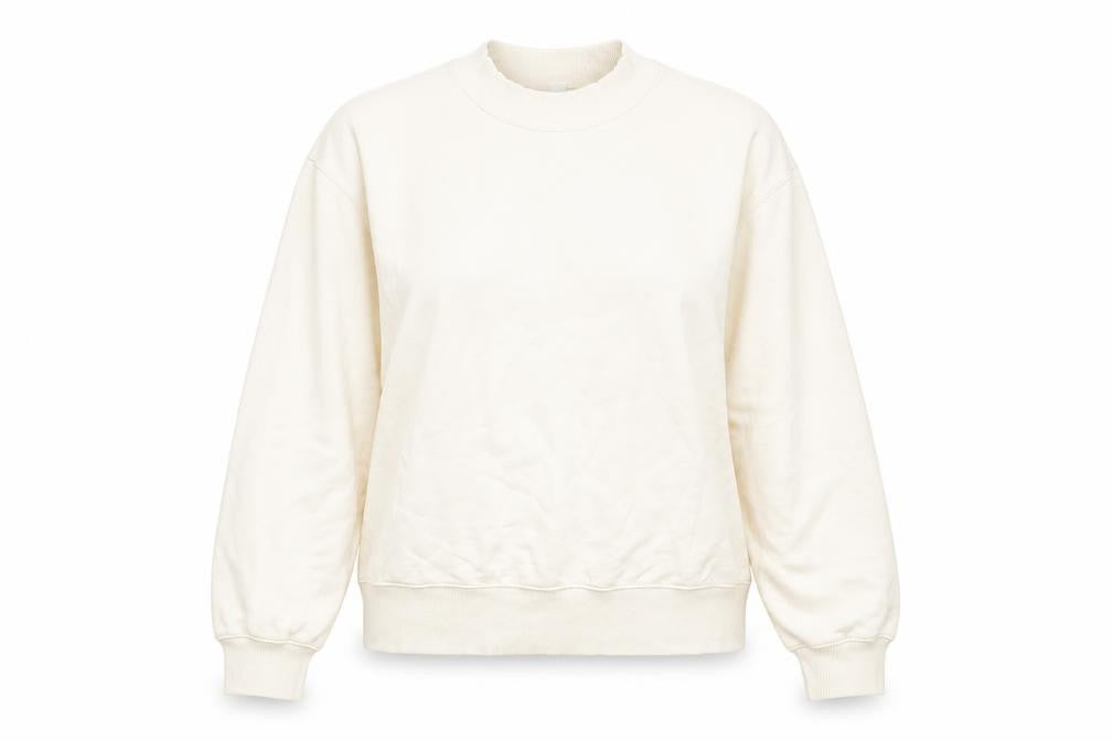 Uniqlo Unisex Ivory Pullover Sweatshirt M Casual