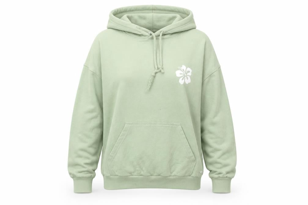 Pacific Republic Green Teen Pullover Hoodie XS