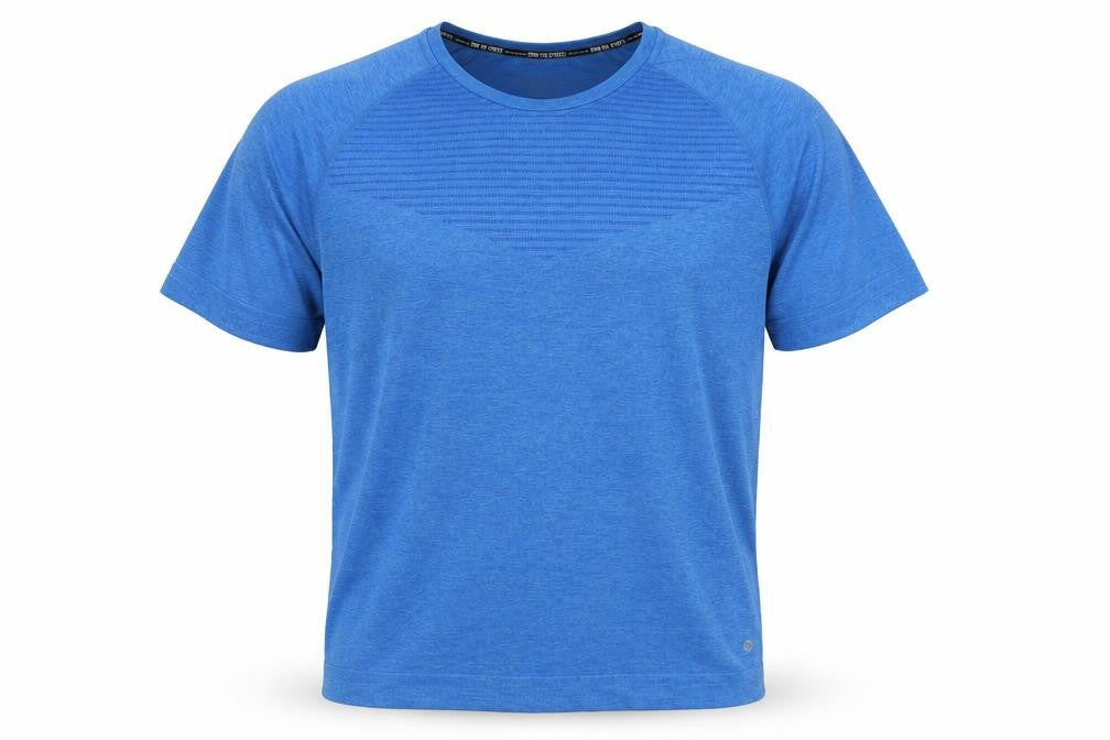 Active Men's Blue XL T-Shirt - Short Sleeve Crew Neck