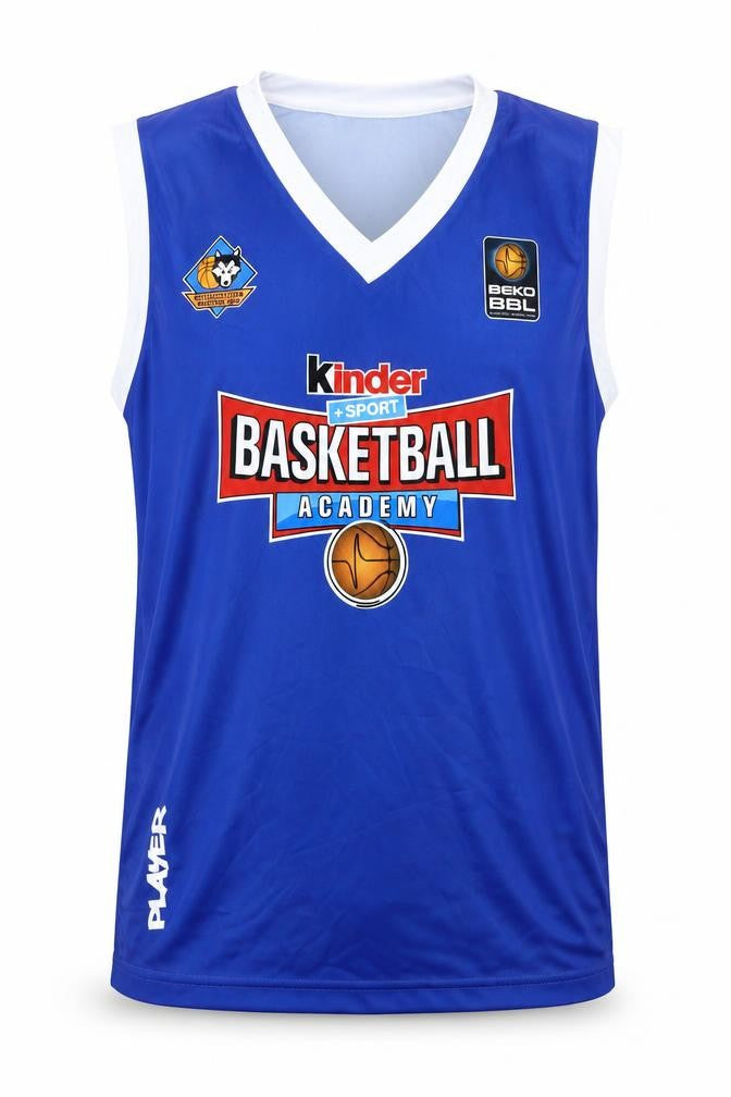 Basketball Academy Men's Blue S Jersey Tank Top